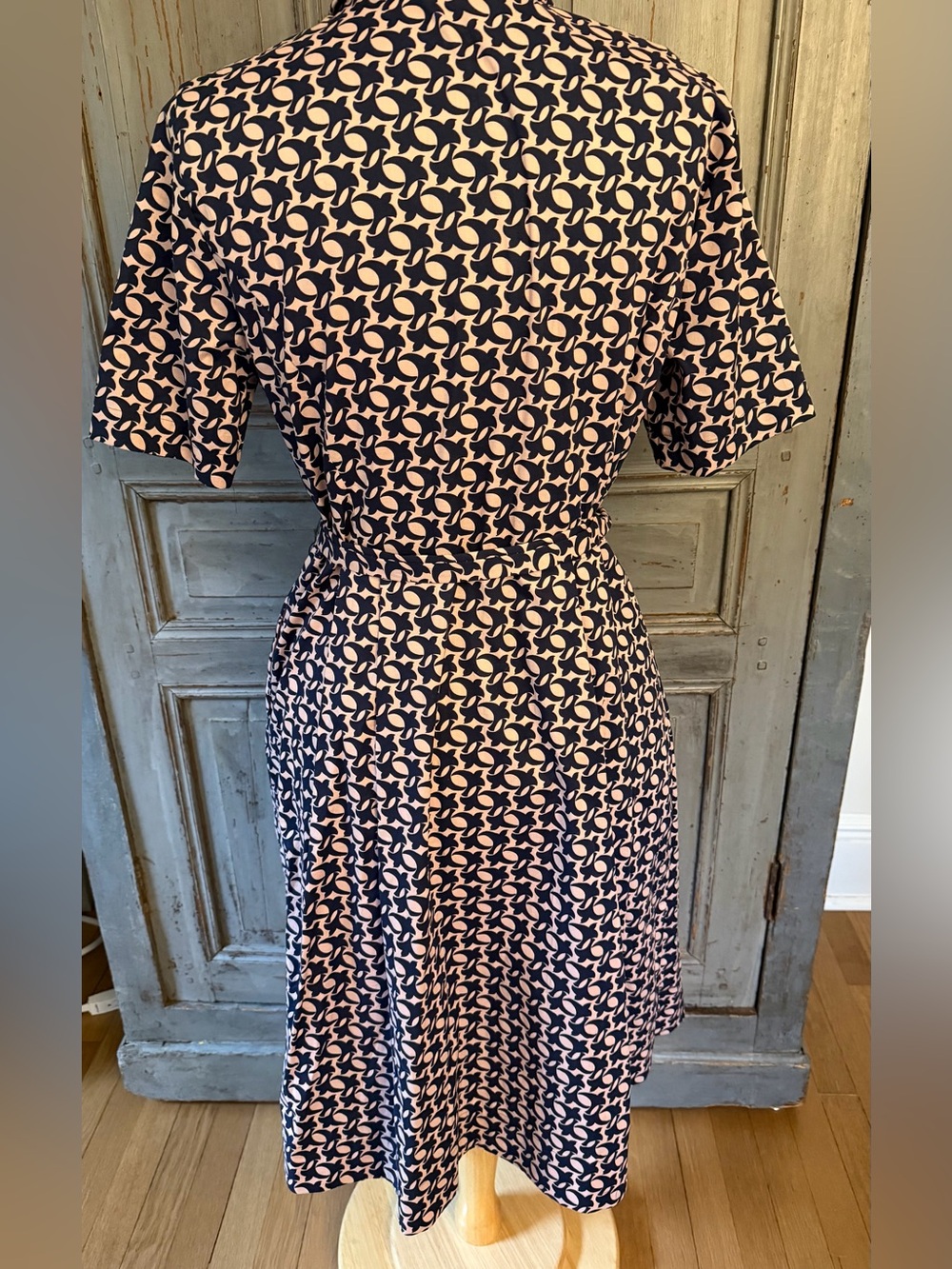 NWT Boden Isadora midi Short Sleeve Shirt Dress US12 - Picture 4 of 10